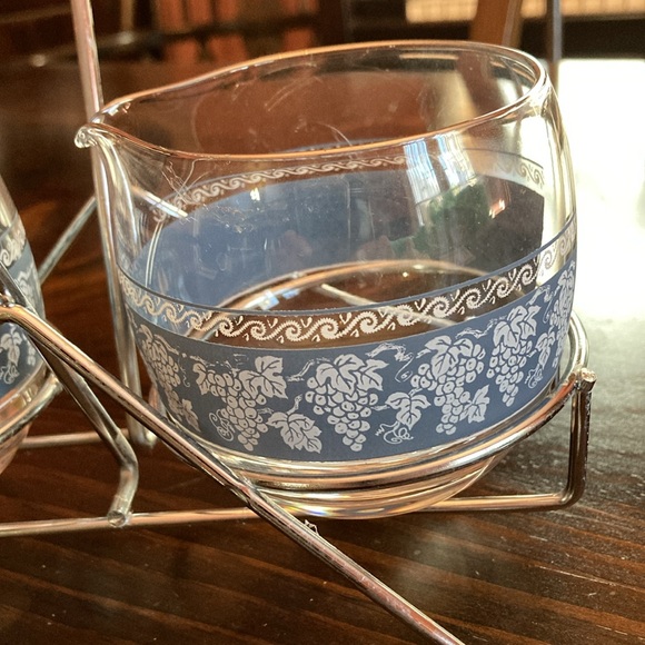 Vintage Libby, sugar, bowl and creamer with Caddy - Picture 2 of 5